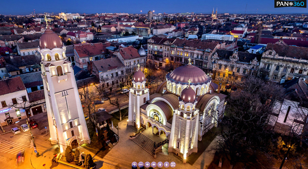 panorama piata mocioni din timisoara